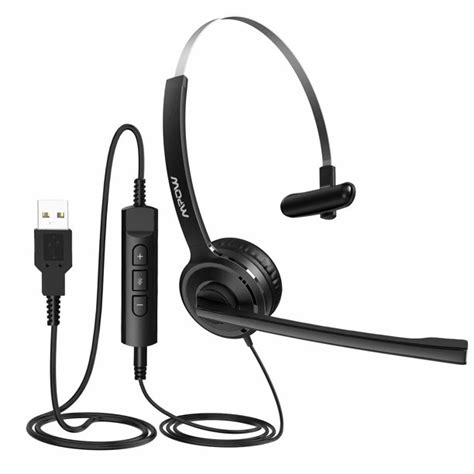 To do this, we run through similar steps. Mpow Single-Sided USB Headset with Microphone, Over-The ...