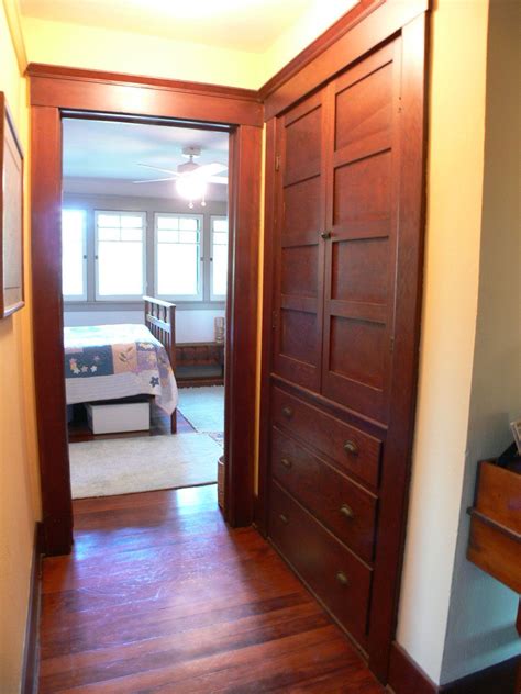 Shop online or in store! Built-in linen closet, I'd like this in my house. Drawers ...