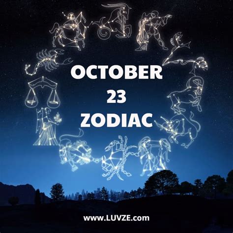 October 23 Zodiac Birthday Horoscope Personality And Compatibility