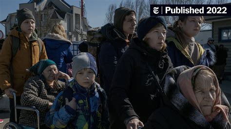 United States Will Welcome Up To 100000 Ukrainian Refugees The New York Times