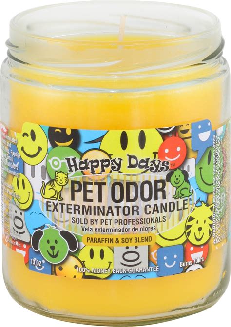 Pet Odor Exterminator Happy Days Deodorizing Candle, 13-oz ...