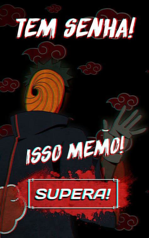 Tobi Tela de Bloqueio Senha Supera | Tela de bloqueio de anime, Naruto