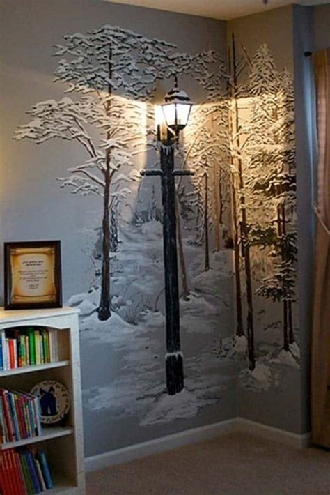 30 Ingenious Wall Tree Decorations To Beautify Your Home