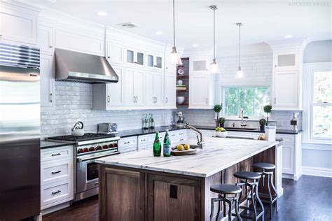 We know how stressful it can be plan a kitchen layout and choose the right style of cabinets and countertops. Custom Stained Kitchen Island in Madison, New Jersey