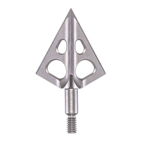 Muzzy Broadhead One 3 Blade Solid Stainless Steel 125 Grain 3 Pack 1 1