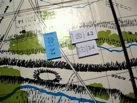 Avalon Hill Gettysburg 1958 1st Year Civil War Battle Board Game