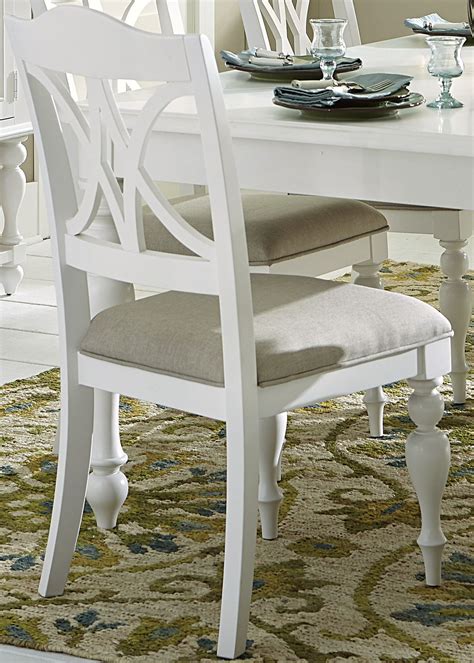 Round dining room tables can be elegant, casual, traditional or. Summer House Oyster White Antique White Round Pedestal ...