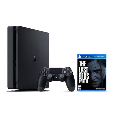 Playstation 4 The Last Of Us Part 2 Bundle Ps4 Slim 1tb Jet Black