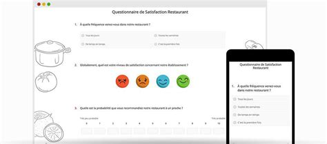 Avant toute chose, nous souhaitions vous offrir des modèles d'enquêtes de satisfaction pour vous permettre d'étudier aussi bien la qualité d'un produit que d'un. Exemple enquête satisfaction restaurant | Eval&GO