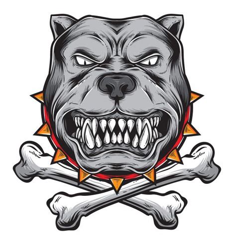 Bulldog Anger Vector Premium Vector Freepik Vector Logo Dog