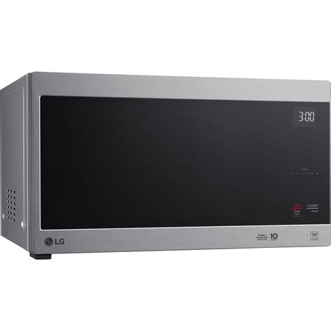 Lg Neochef Cu Ft Countertop Microwave In Stainless Steel From To