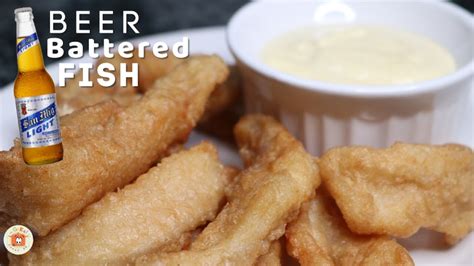 Best Beer Batter Fish Quick And Easy Beer Batter Recipe Youtube