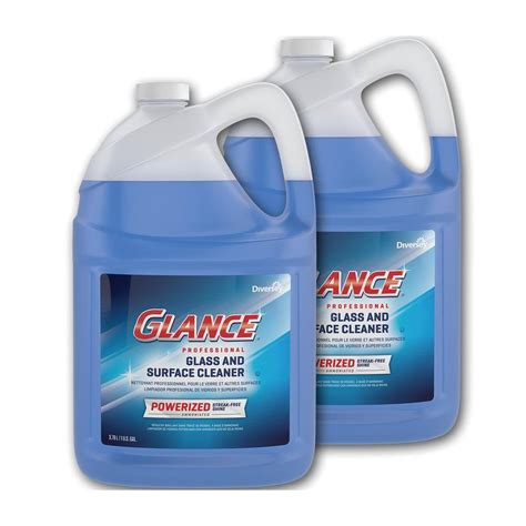 Diversey Gal Glance Powerized Glass Cleaner Liquid Pack