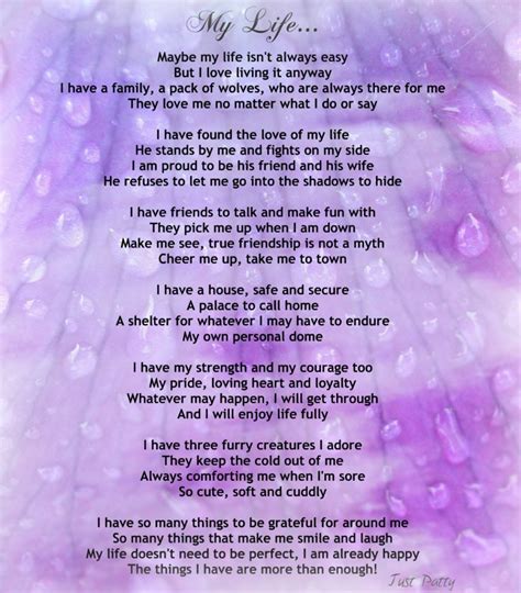 Encouraging Life Poem “my Life” Motivational And Inspirational