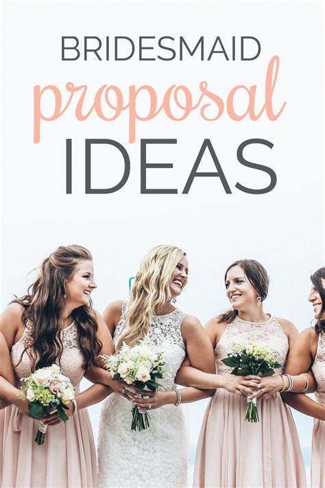 The Ultimate List of Bridesmaid Proposal Ideas | Bridesmaid proposal, Bridesmaid, Bridesmaid ...