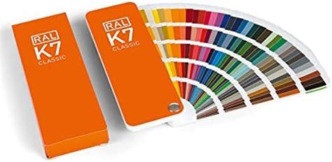 RAL K7 Color Chart 215 Colors Gloss 8 Languages Pricepulse