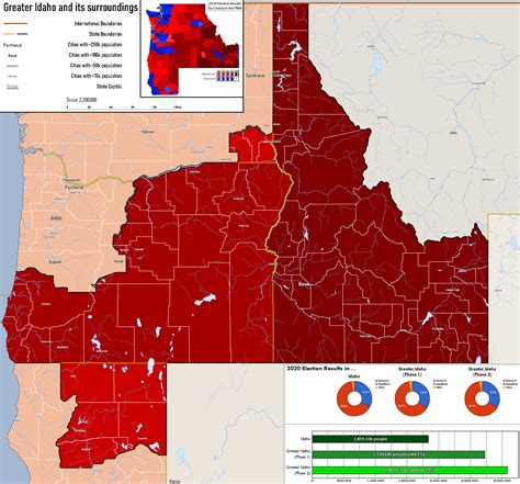 Greater Idaho: An IRL proposal : r/imaginarymaps