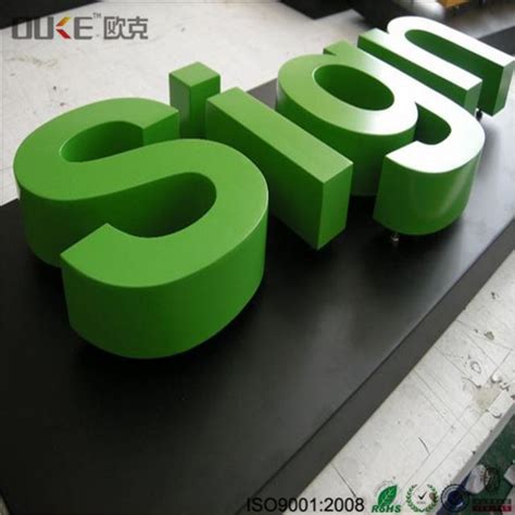 China Custom Large Acrylic Letters Plastic Letters For Outdoor Signs