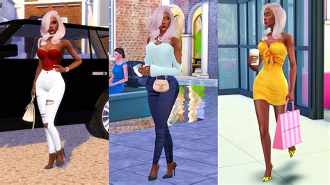 Sims 4 Instagram Baddie Create A Sim Desire Luxe