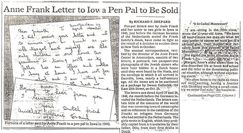 Ncert english class 10 solutions pdf and english ncert class 10 pdf solutions with latest modifications and as per the latest cbse syllabus are only available in mycbseguide. Anne Frank's Handwriting