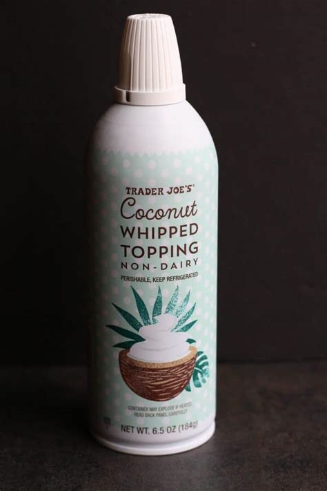 Trader Joe S Coconut Whipped Topping Becomebetty Com