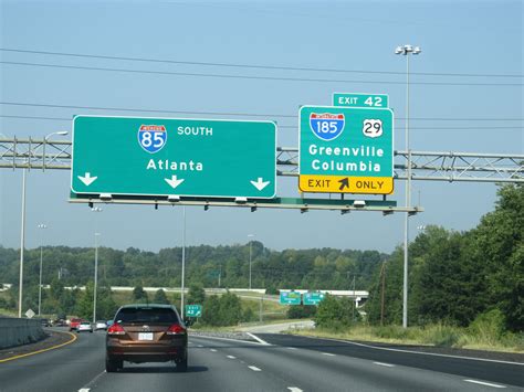 Interstate 85 Exit Signs