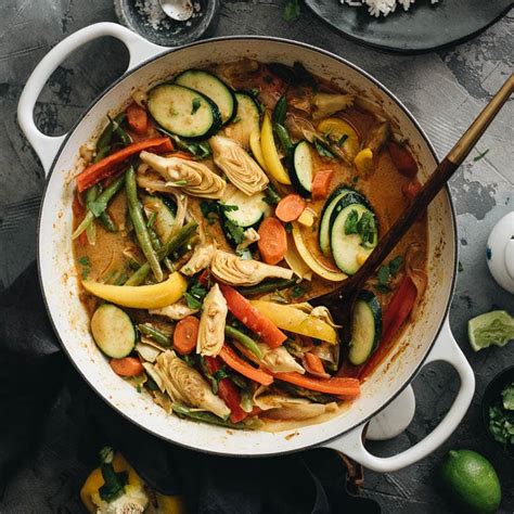 Easy Vegetarian Thai Curry Omnivores Cookbook