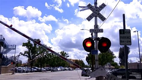 N Street Railroad Crossing Bakersfieldca Youtube