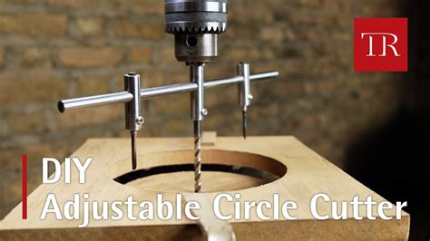 Diy Adjustable Circle Cutter Youtube