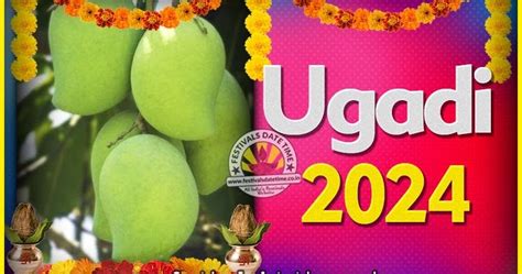 2024 Ugadi New Year Date And Time 2024 Ugadi Calendar Festivals Date