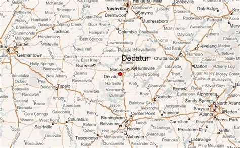 Decatur Alabama Location Guide