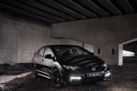 Honda Civic Black Edition Launched In Uk
