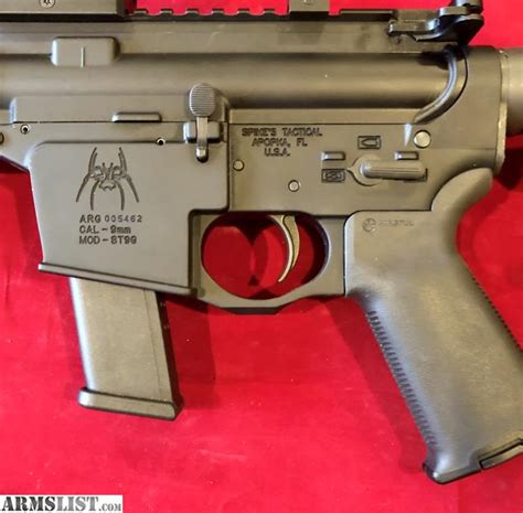 Armslist For Saletrade Spikes Ar9 9mm Glock Mags W Vortex Sparc Ar