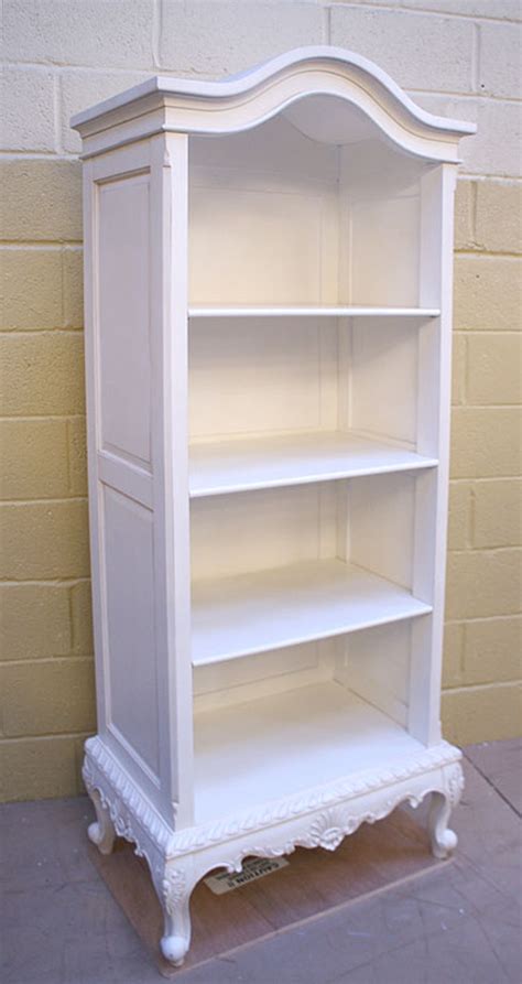 Luxury Bookcase High End White And Oak Bookcase