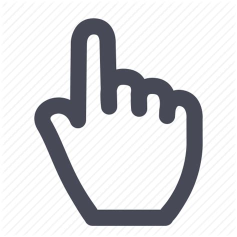 Mouse Hand Icon Clipart Best