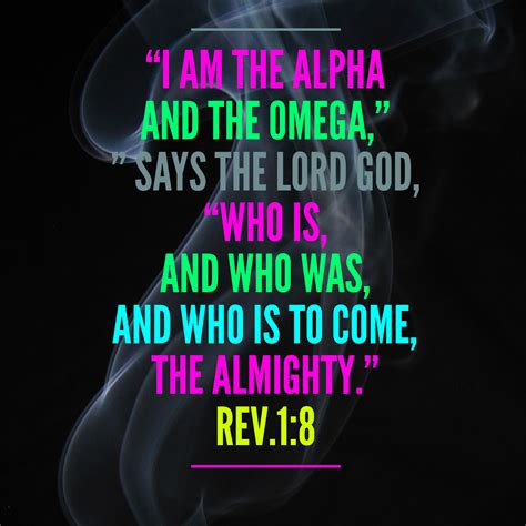 Alpha And Omega Almighty God Revelation Bible Truth Revelations