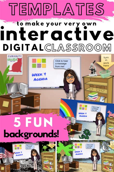 You can add your own custom header to google classroom. Make your own Bitmoji Virtual Classroom in 2020 | Virtual ...