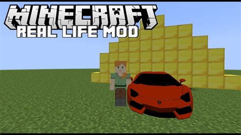 In this game we can play with our friends in multiplayer world. LAMBORGHINI IN MINECRAFT!!! (Let's Show Real Life Mod ...