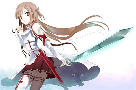 Download Asuna Yuuki Anime Sword Art Online Hd Wallpaper