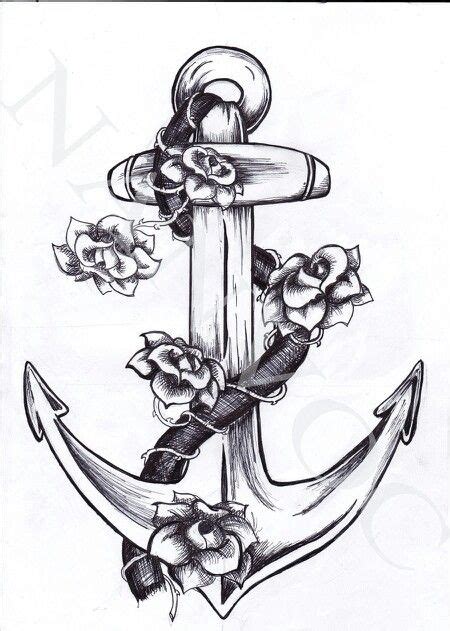 There are 5229 anchor with flowers for sale on etsy, and they cost 4,69 $ on average. 17 Best Anchor Tattoo Design Ideas