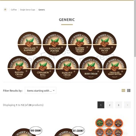 A k cup is roughly 50 cents, and generally makes between 8 and 10 ounces per k cup, so $1.00 for the same amount of coffee as my 33 cents. Mix · Generic Flavored K cups | flavored coffee k cups ...