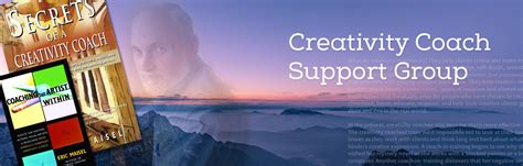 Creativity Coach Support Group Eric Maisel Solutions