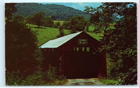 Locust Creek Covered Bridge Droop Mountain State Park West Virginia