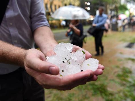 Giant Hail Batters Homes In Queensland Manning River Times Taree Nsw