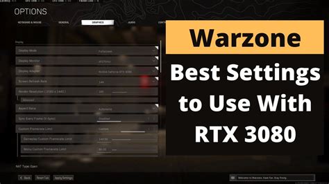 Call Of Duty Warzone Best Settings To Optimize Fps And Graphics With