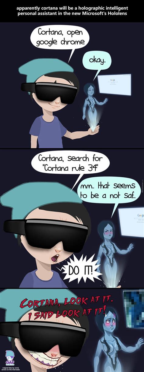 Discover the magic of the internet at imgur, a community powered entertainment destination. Cortana on Rule 34 | Rule 34 | Know Your Meme