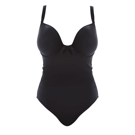 Freya Deco Black One Piece Swimsuit As3870blk Poinsettia