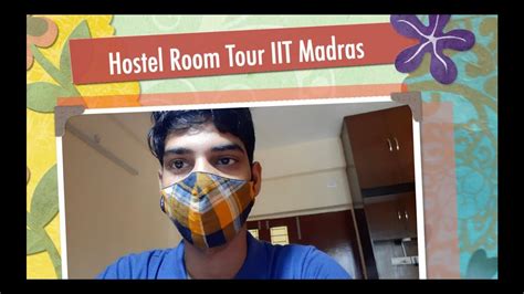Hostel Room Tour Iit Madras Mandakini Youtube