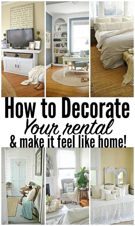 You are currently reading about 10 cheap ways to decorate an apartment. How To Decorate Your Rental | Rental home decor, Home ...