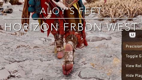 Aloys Feet Detail In Horizon Forbidden West Youtube